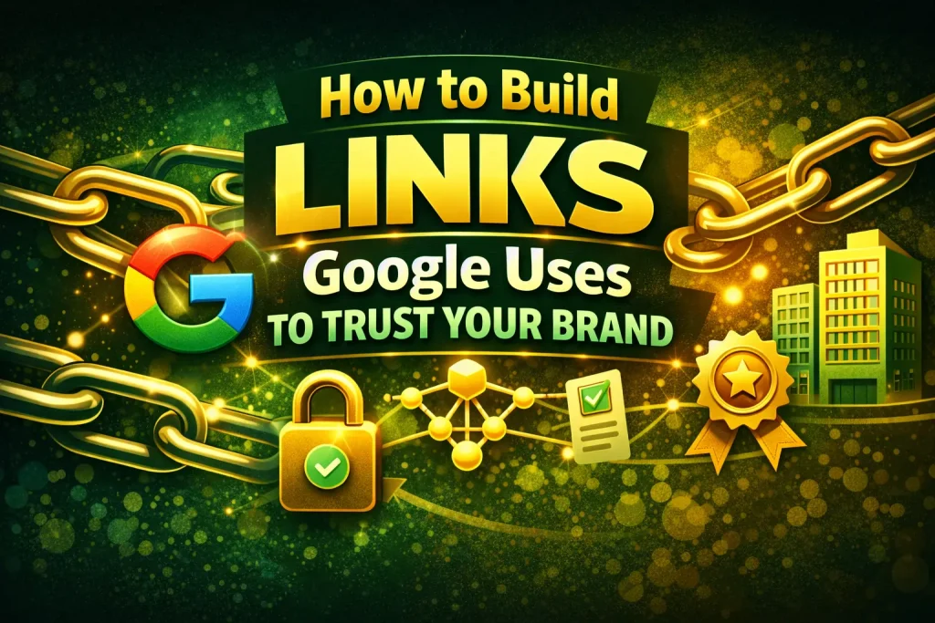 How to Build Links Google Uses to Trust Your Brand