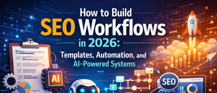 How to Build SEO Workflows in 2026: Templates, Automation, and AI‑Powered Systems 1 build SEO workflow