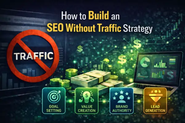 How to Build an SEO Without Traffic Strategy