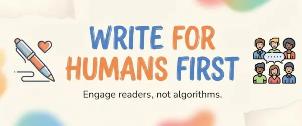 write for humans first