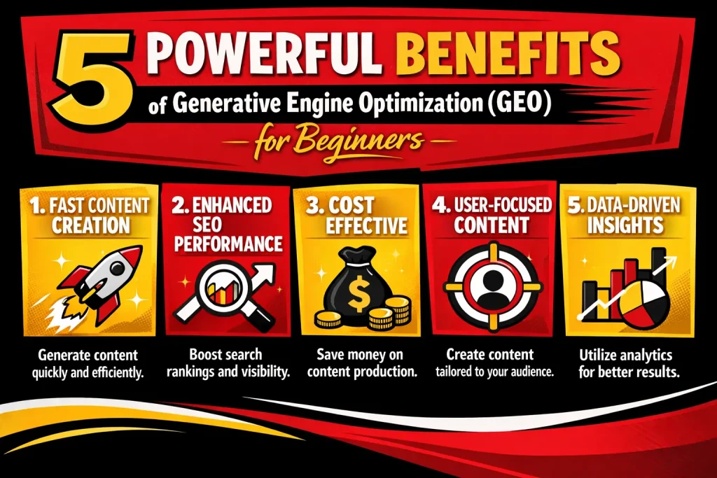 5 Powerful Benefits of Generative Engine Optimization (GEO) for Beginners