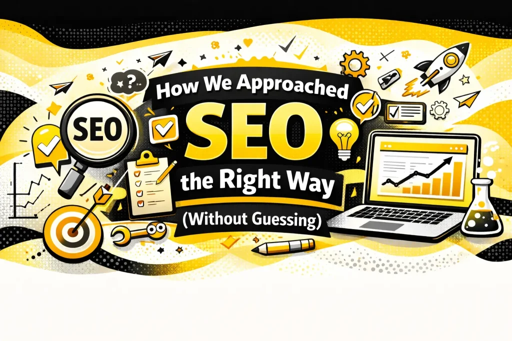 SEO Trial-and-Error: What Actually Works for New Sites in 2026 3 How We Approached SEO the Right Way