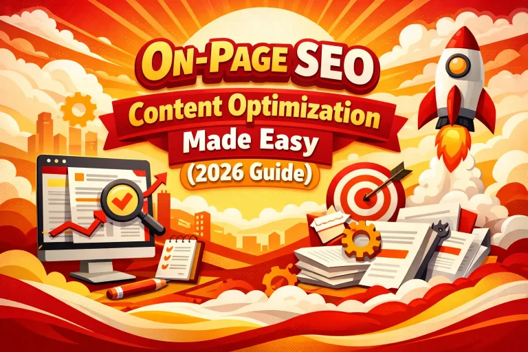 On-Page SEO Content Optimization Made Easy (2026 Guide)