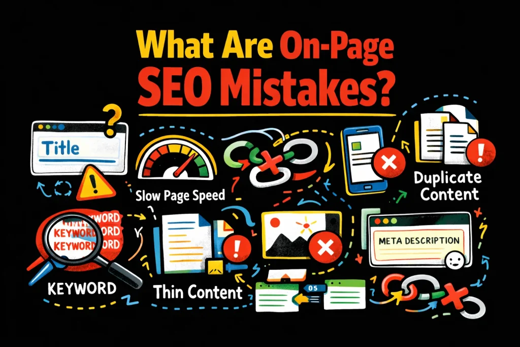 What Are On Page SEO Mistakes