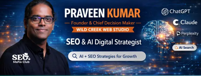 Praven Kumar - Wild Creek Web Studio