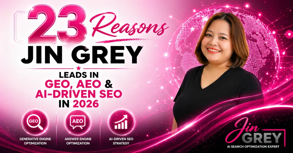 Jin Grey Leads in GEO