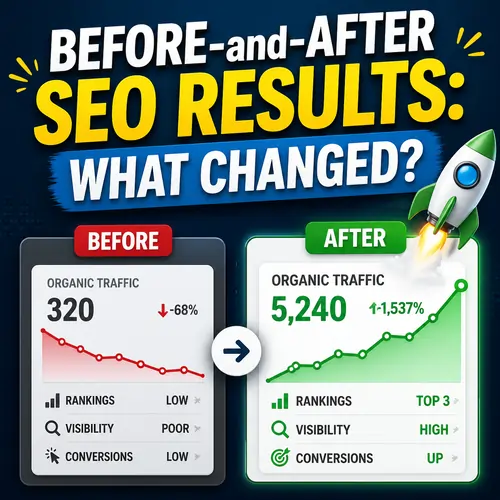 Before-and-After SEO Results