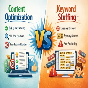 Content Optimization vs Keyword Stuffing