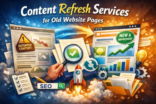 Content Refresh Services for Old Website Pages