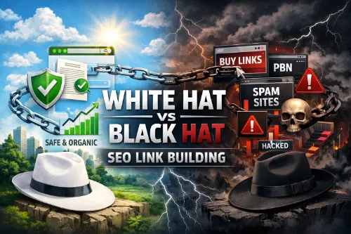 White Hat vs Black Hat SEO Link Building