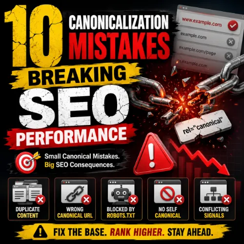 10 Canonicalization Mistakes Breaking SEO Performance