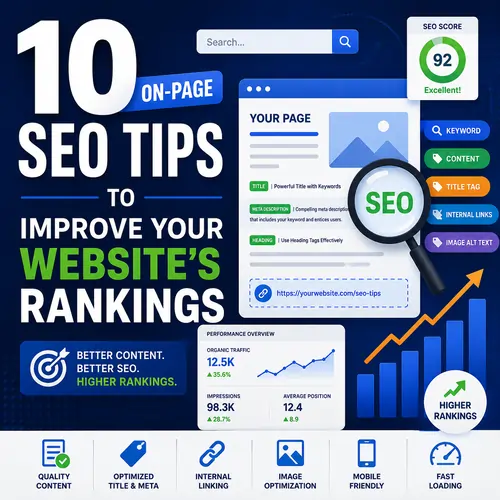 On-Page SEO Tips to Improve Websites Rankings