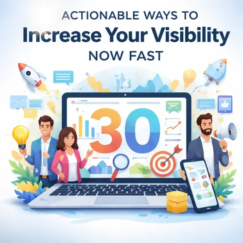 Actionable Ways to Increase Your Visibility