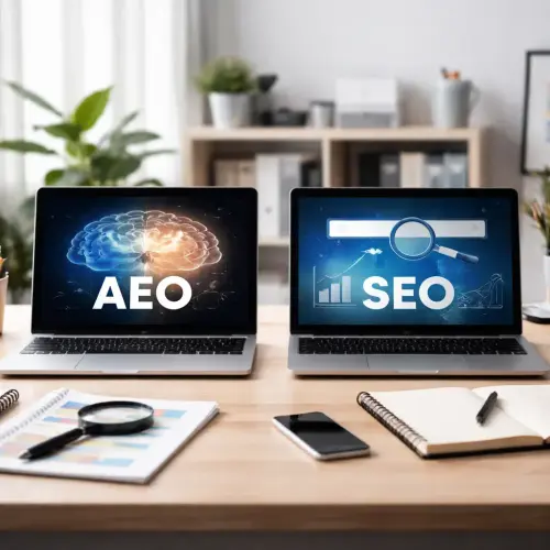 AEO vs SEO, AEO vs SEO 2026, key differences between AEO vs SEO 2026