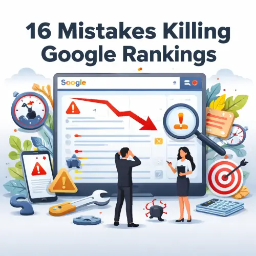 Mistakes Killing Google Rankings