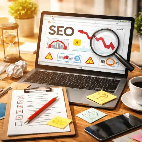 Mistakes Killing Google Rankings, common SEO mistakes that kill rankings, why do websites suddenly lose rankings on Google