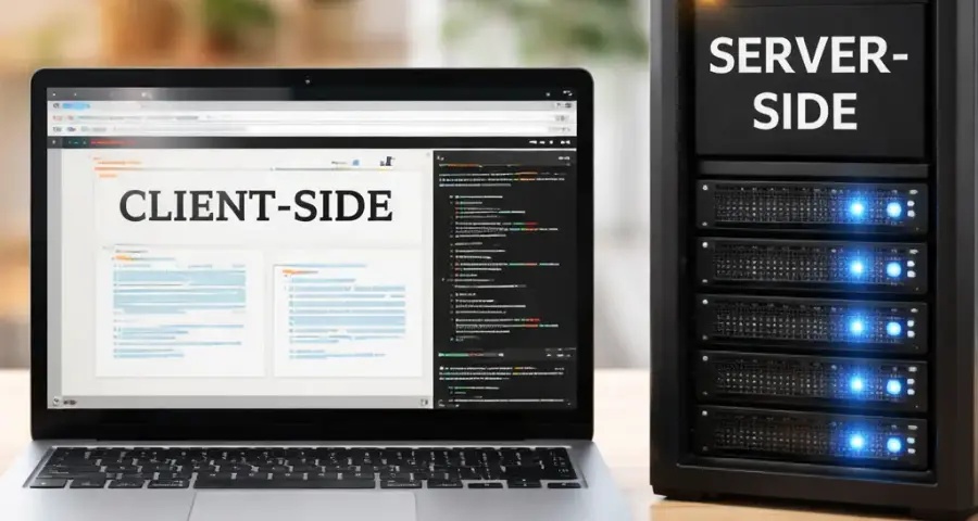 Comparing Client-Side vs Server-Side Rendering SEO : Key Differences