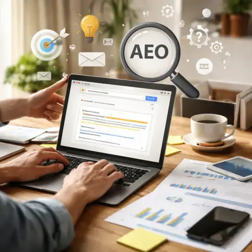 What Is AEO, AEO, Answer Engine Optimization, what is AEO