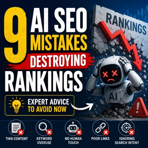 AI SEO mistakes
