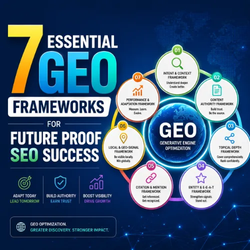 GEO frameworks for future proof SEO