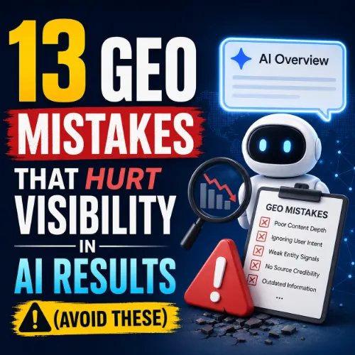 GEO mistakes