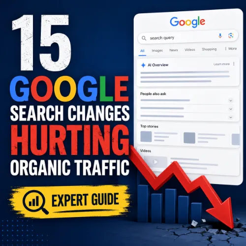 Google Search changes hurting organic traffic