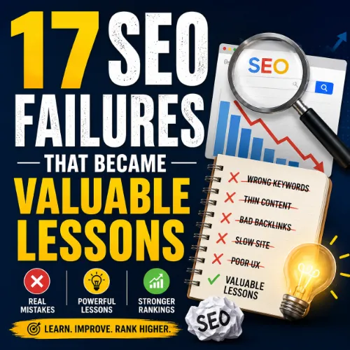 SEO Failures That Became Valuable Lessons