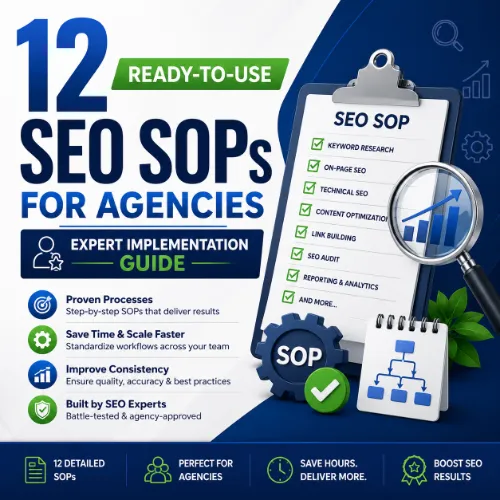 SEO SOPs for agencies