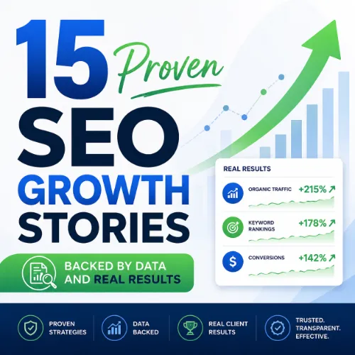 15 Proven SEO Growth Stories Backed by Data and Real Results 1 SEO growth stories
