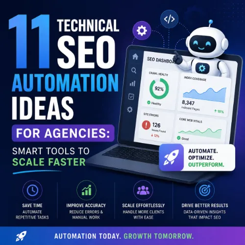 11 Technical SEO Automation Ideas for Agencies: Smart Tools to Scale Faster 1 technical SEO automation ideas for agencies