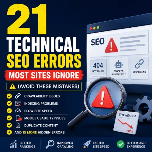 21 Technical SEO Errors Most Sites Ignore (Avoid These Mistakes) 1 technical SEO errors